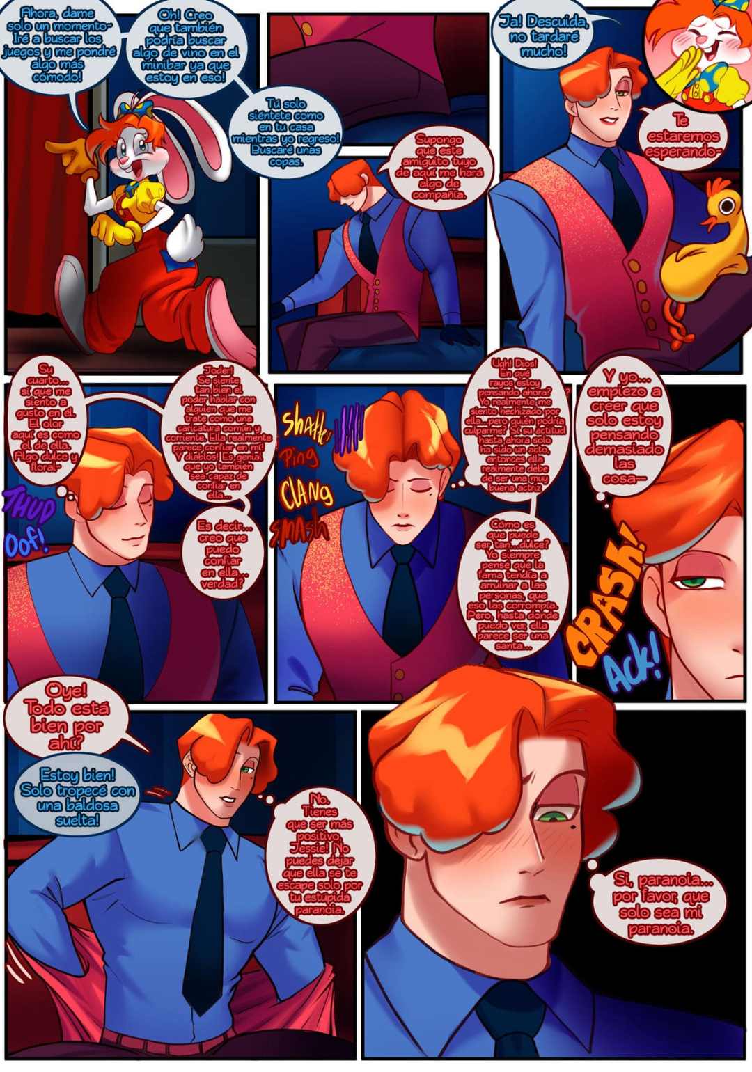Comic Porno Who CREAMPIED! Rosey Rabbit - Memjioof (#4)
