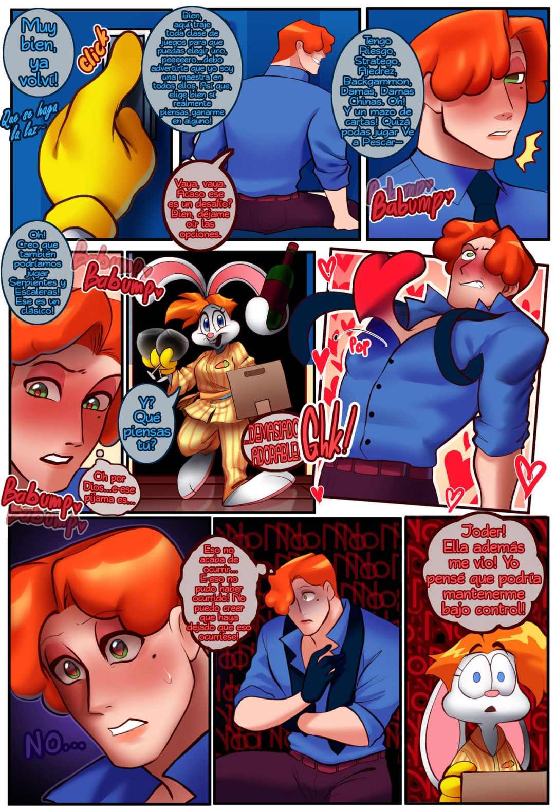 Comic Porno Who CREAMPIED! Rosey Rabbit - Memjioof (#5)