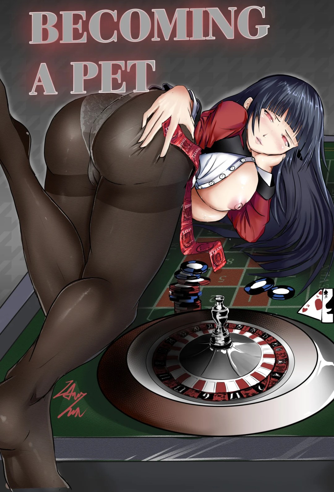 Comic Porno de Becoming A Pet - My Kitty Yumeko (#1)