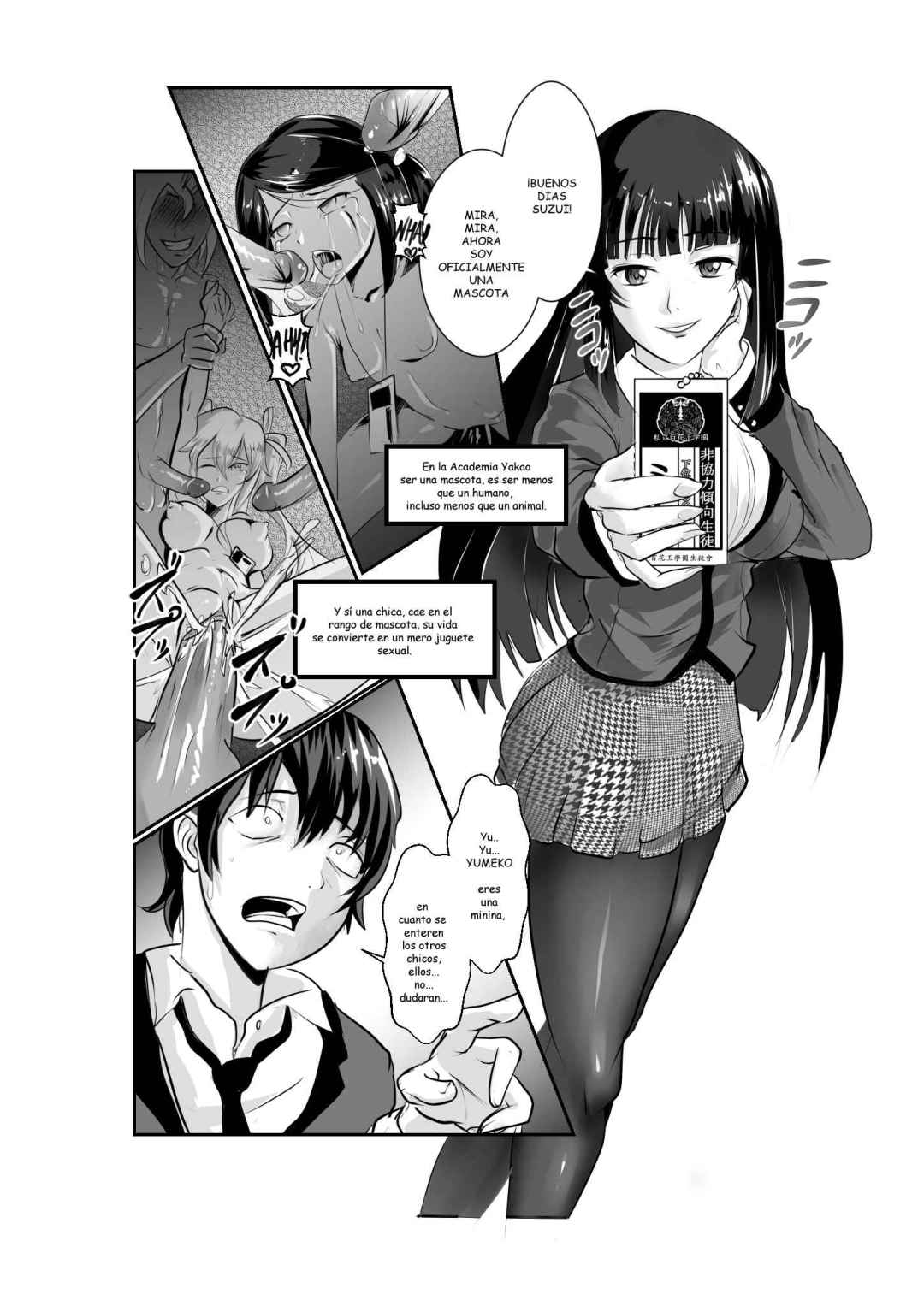 Comic Porno Becoming A Pet - My Kitty Yumeko (#3)
