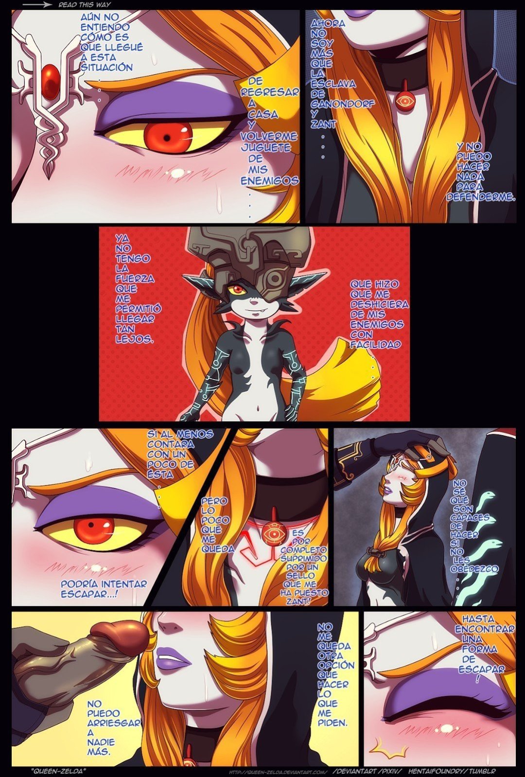Comic Porno Hail To The Princess - Queen Zelda (#2)