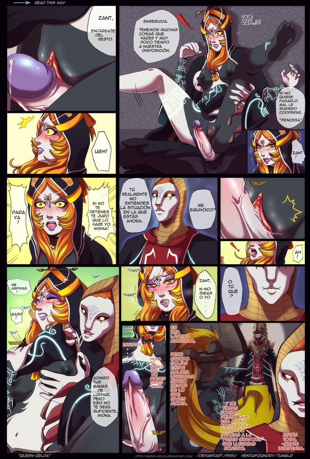 Comic Porno Hail To The Princess - Queen Zelda (#4)