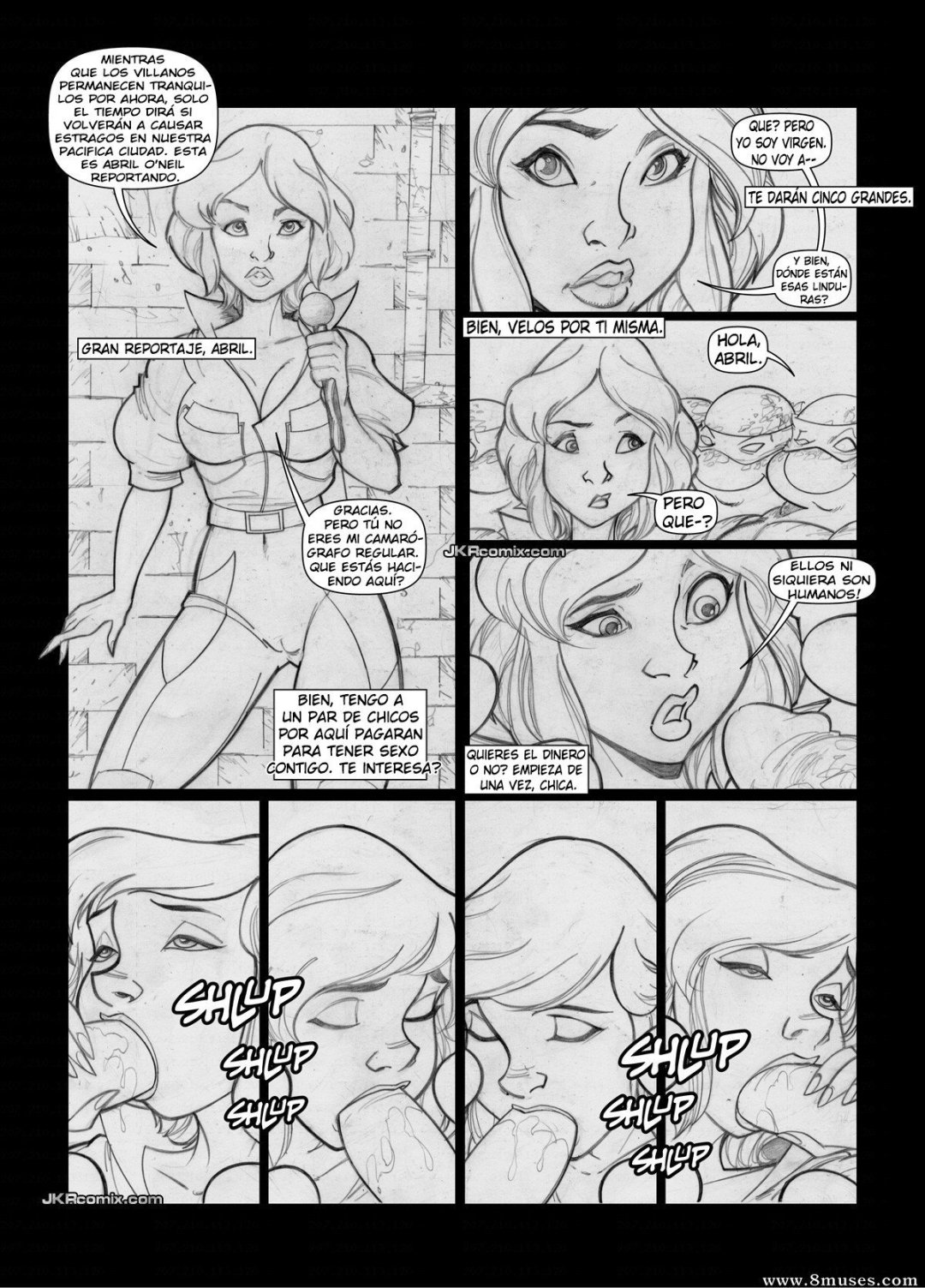 Comic Porno The Moneymaker 8 - JKRcomix (#2)