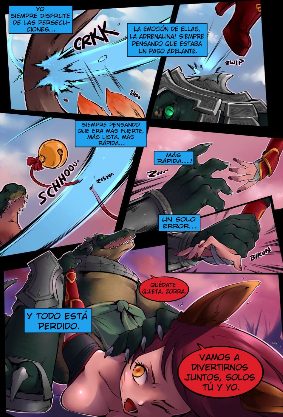 Comic Porno Twisted Intent 2 - LoL Hentai (#2)