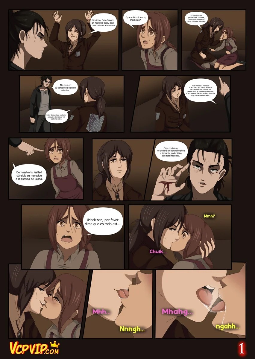 Comic Porno Shingeki No Kyojin - Demostracion De Lealtad (#2)