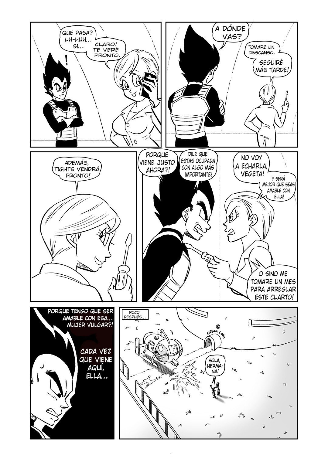 Comic Porno Una Breve Aventura! - FunSexyDB (#6)