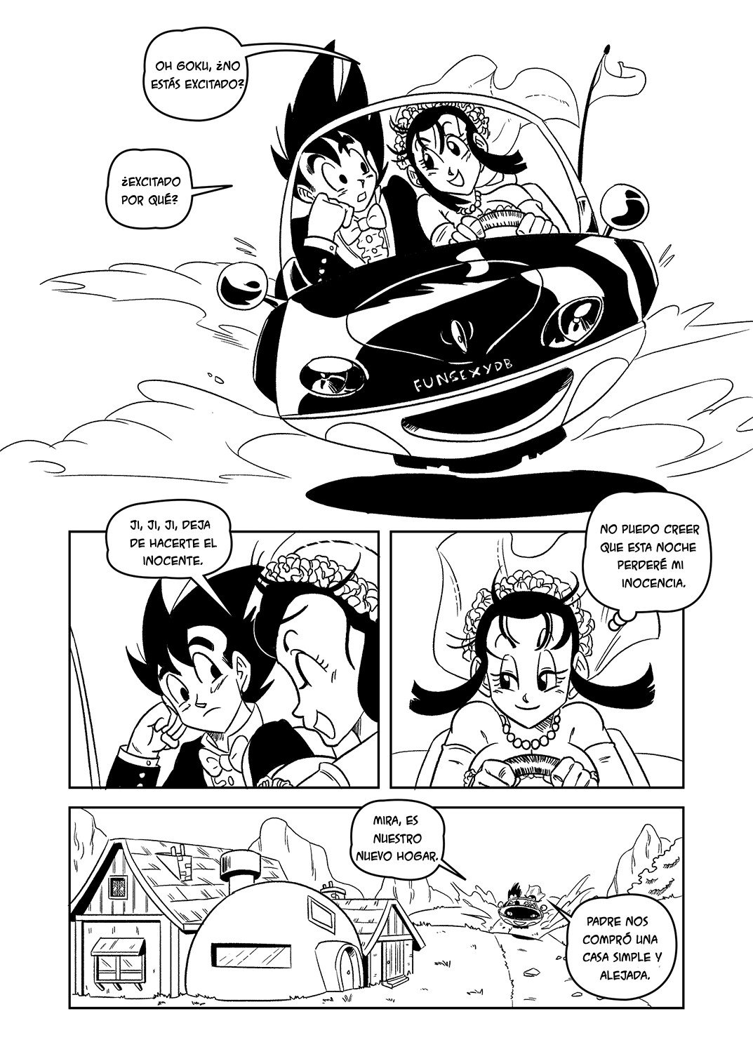 Comic Porno Wedding Night! - Dragon Ball (#2)
