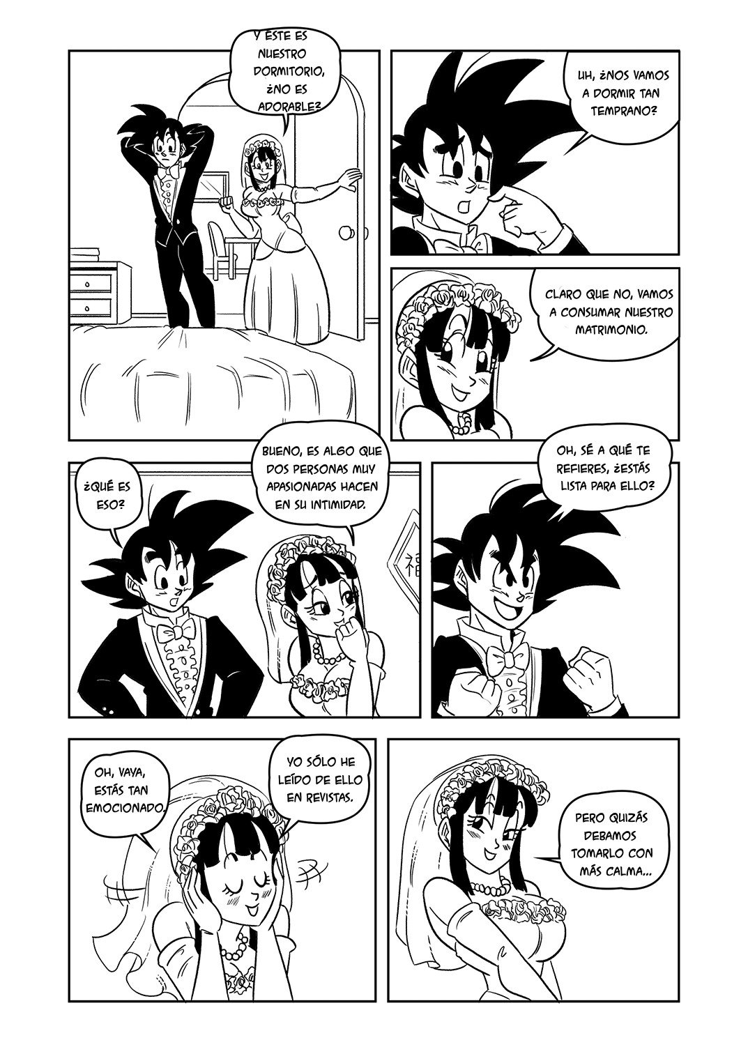 Comic Porno Wedding Night! - Dragon Ball (#3)