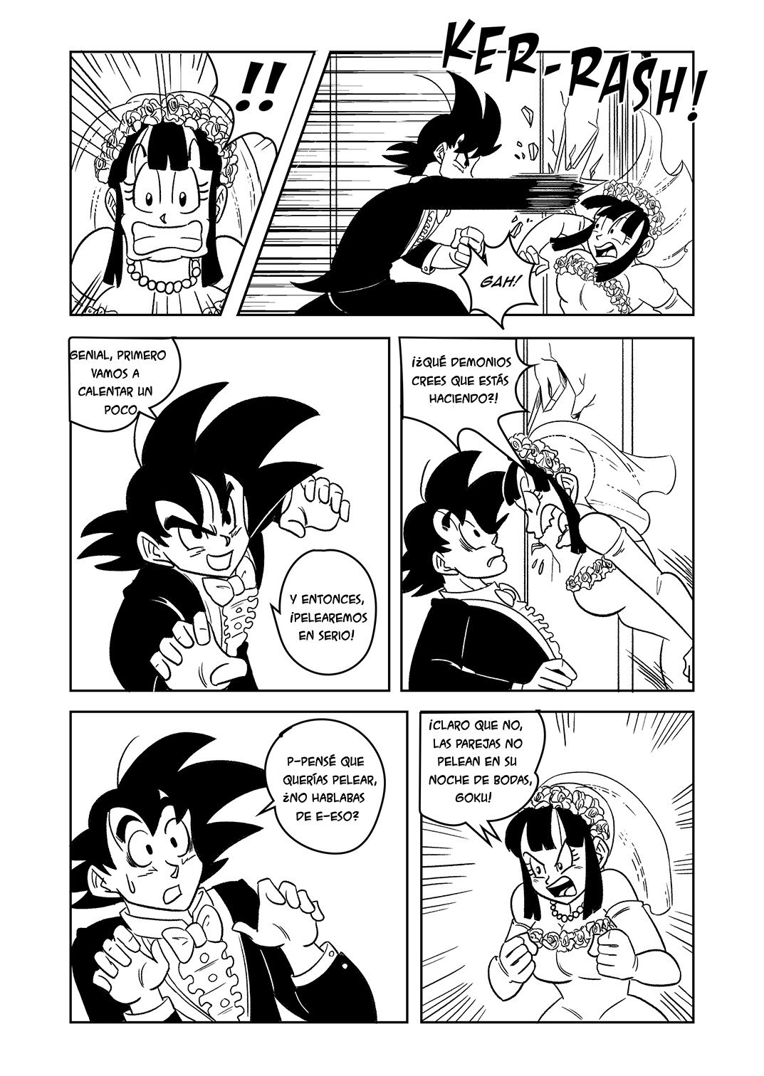 Comic Porno Wedding Night! - Dragon Ball (#4)