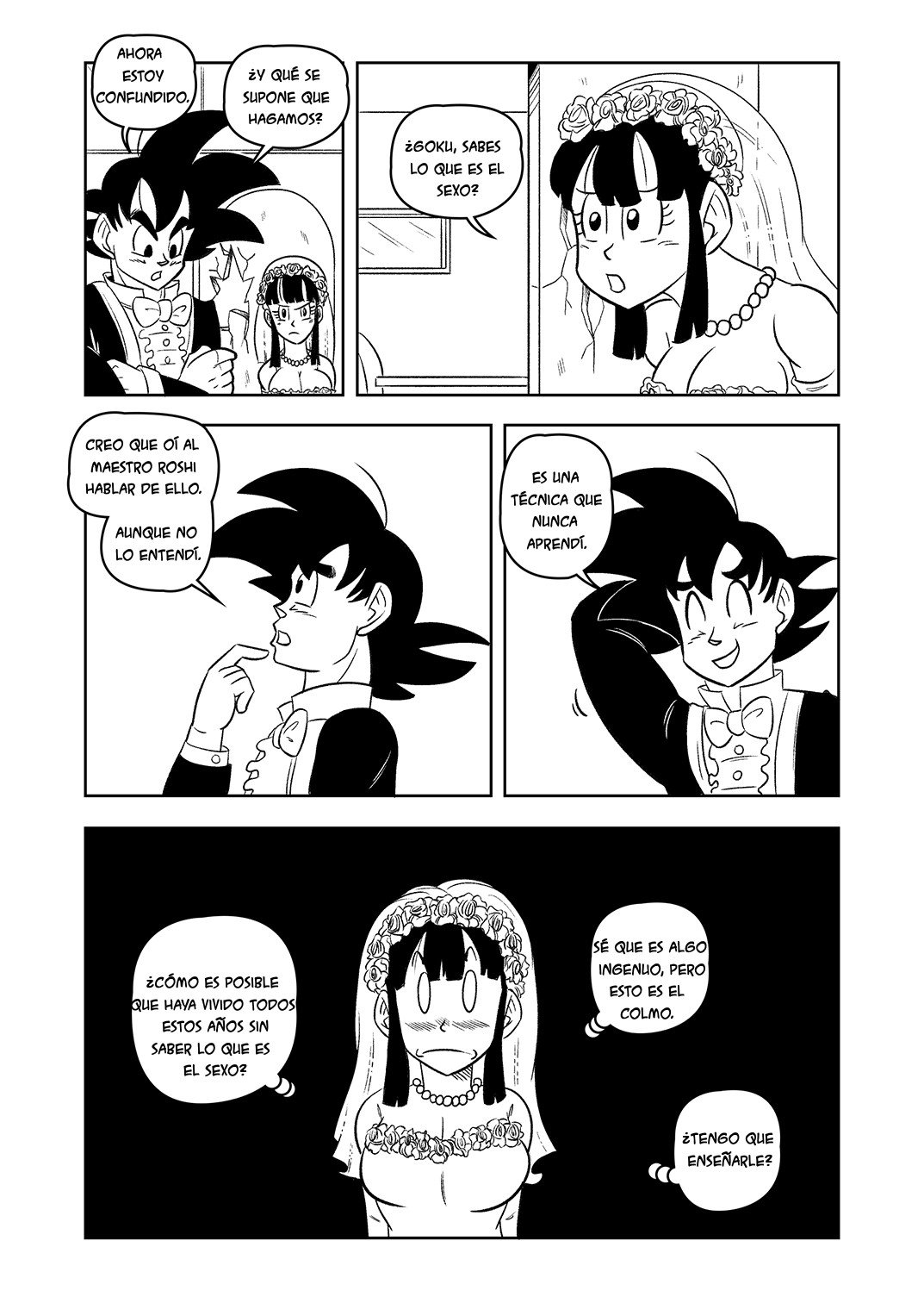 Comic Porno Wedding Night! - Dragon Ball (#5)