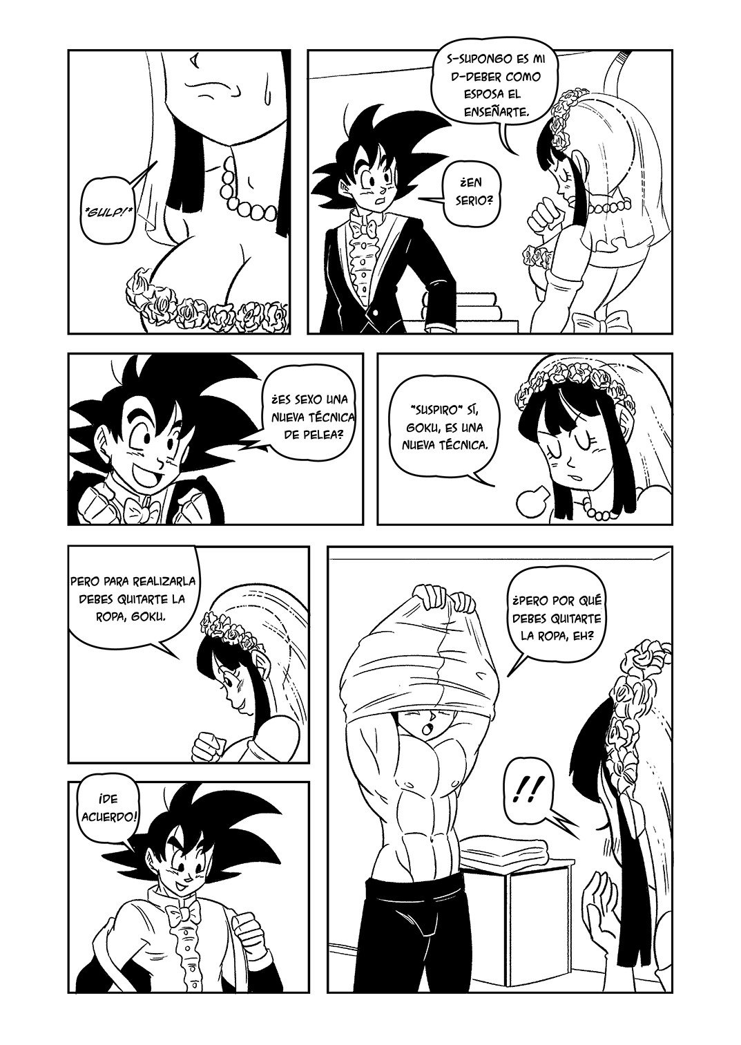 Comic Porno Wedding Night! - Dragon Ball (#6)