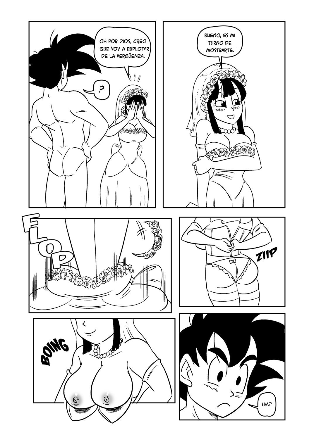 Comic Porno Wedding Night! - Dragon Ball (#7)