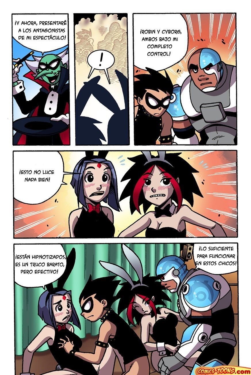 Comic Porno Banf! - Teen Titans XXX (#2)