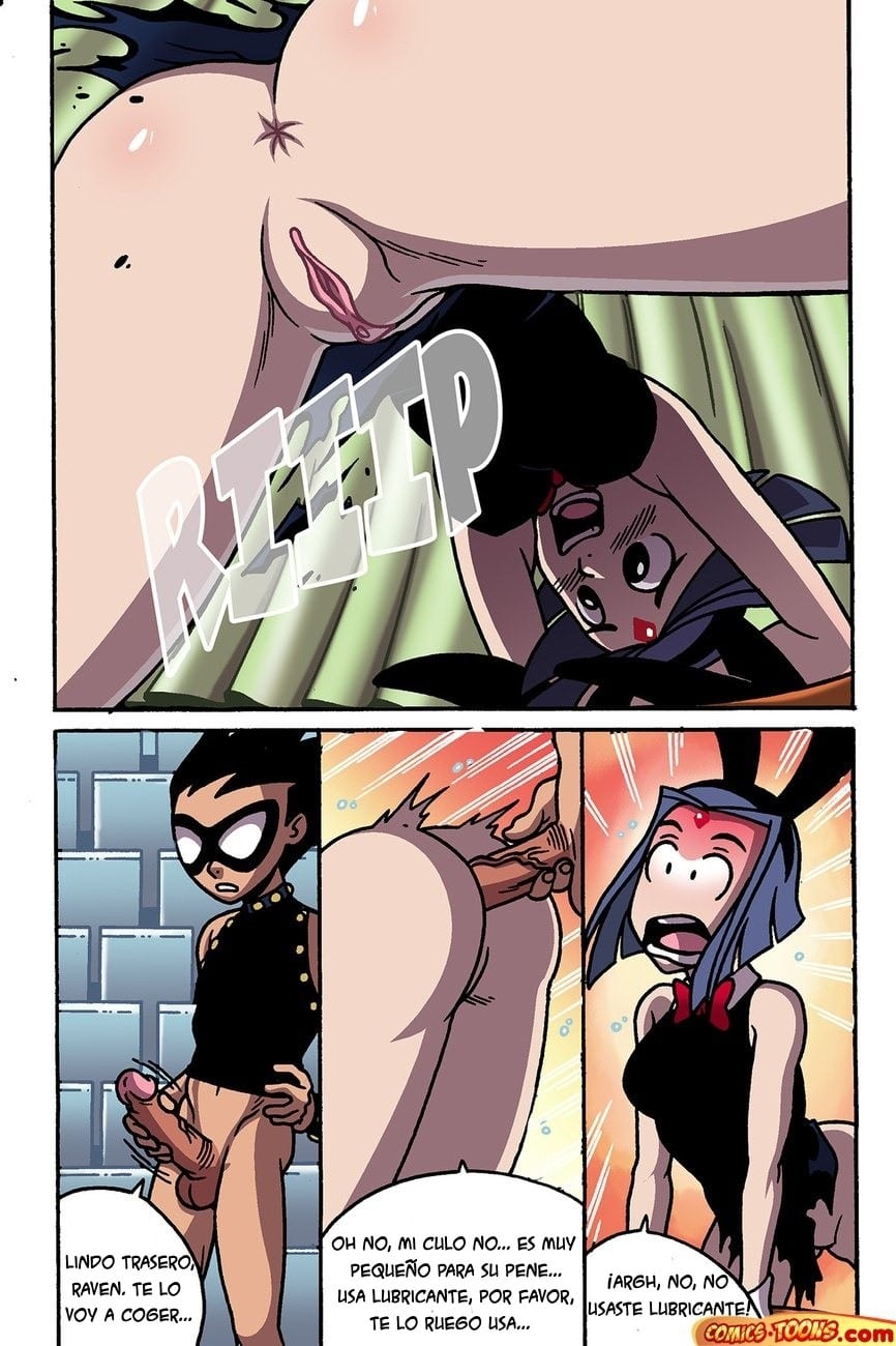 Comic Porno Banf! - Teen Titans XXX (#6)