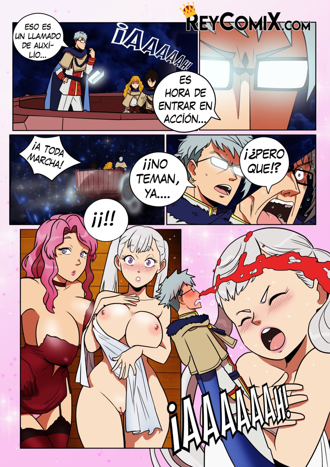 Comic Porno Black Clover - ¡Mirame! (#3)