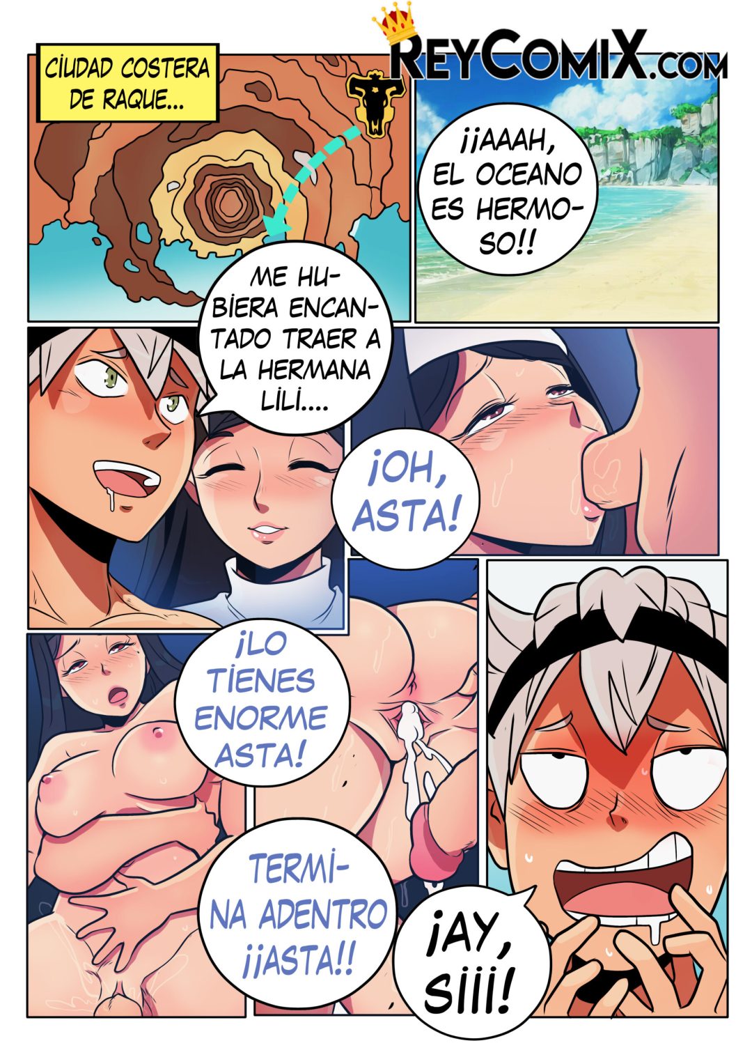 Comic Porno Black Clover - ¡Mirame! (#6)