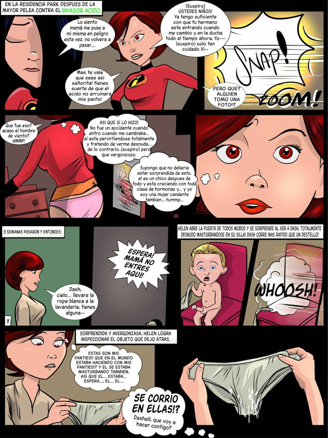 Comic Porno Elastigirl Spied On - Everfire (#5)