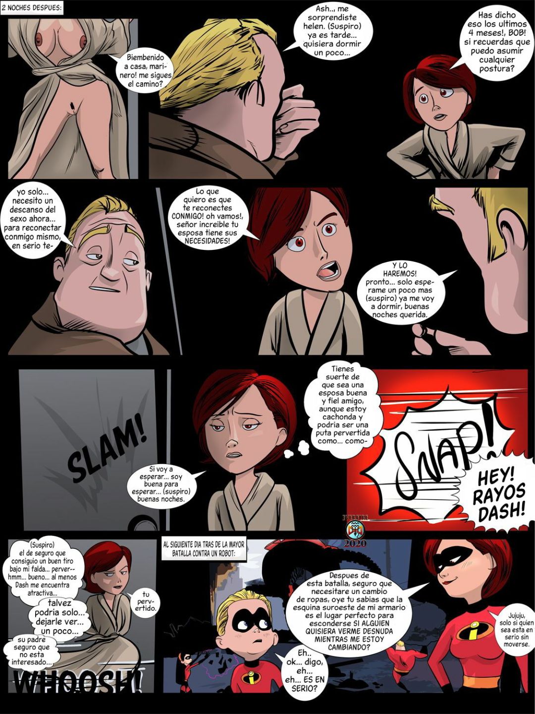 Comic Porno Elastigirl Spied On - Everfire (#6)