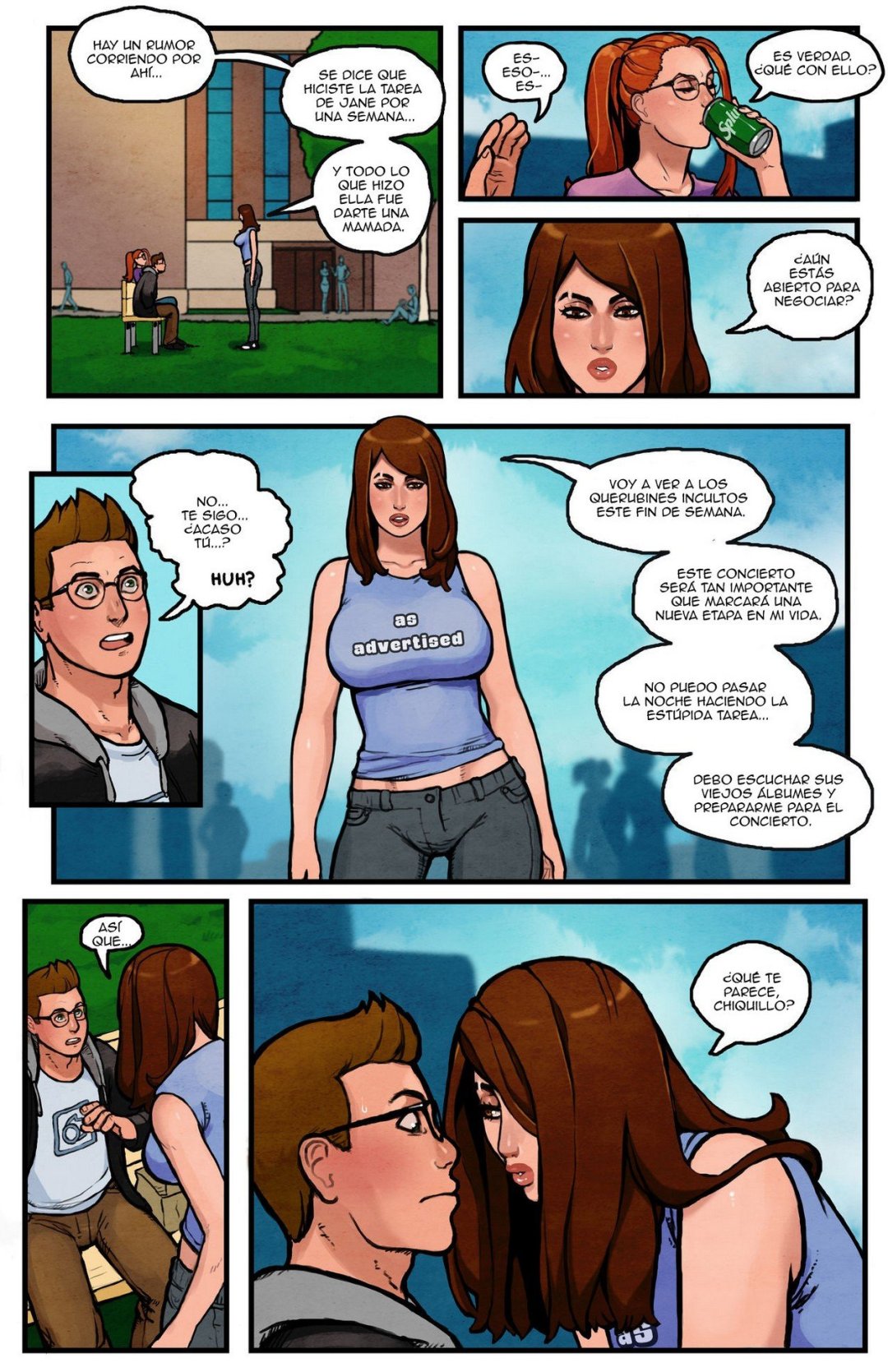 Comic Porno This Romantic World - Reinbach (#5)