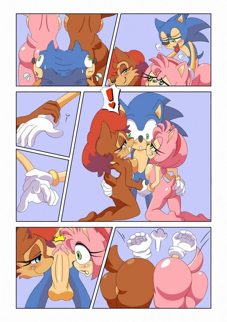 Comic Porno Diversion Veraniega - Sonic Hentai (#4)