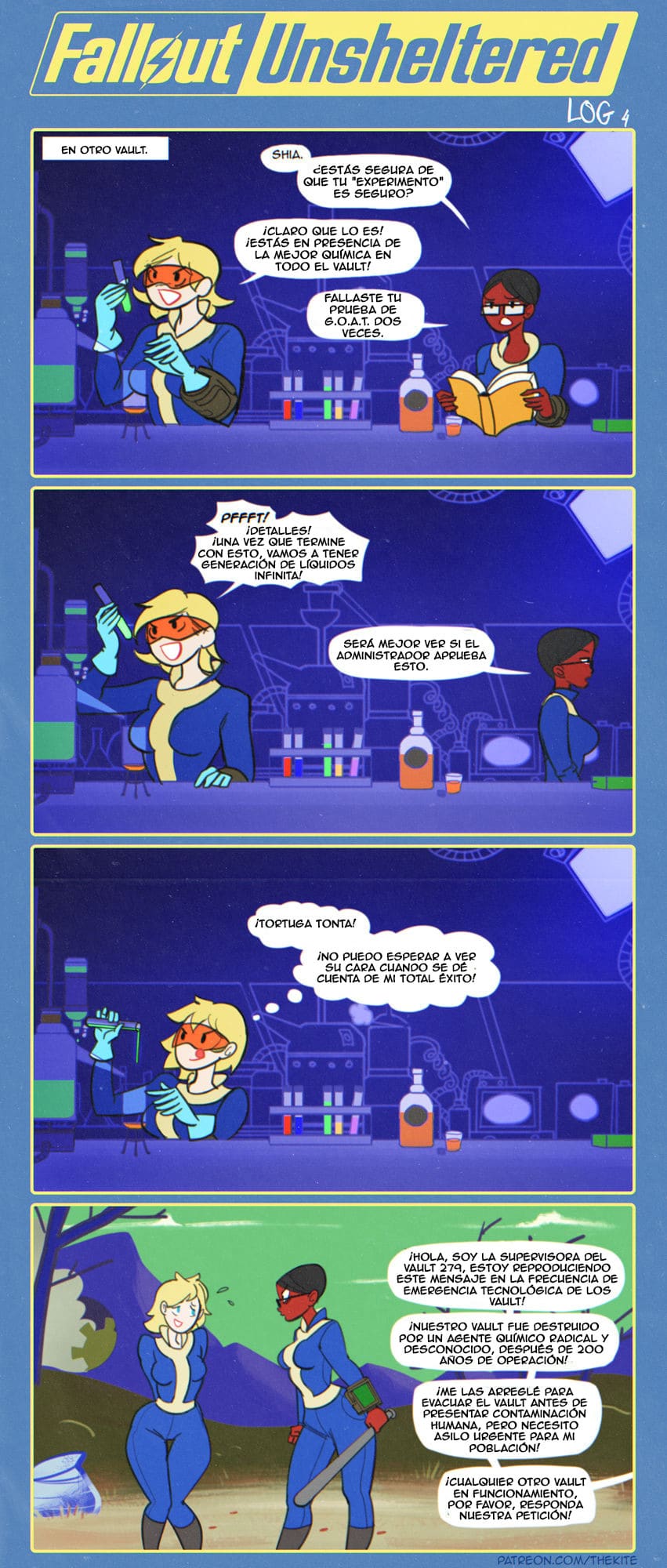 Comic Porno Fallout Unsheltered - TheKite (#4)