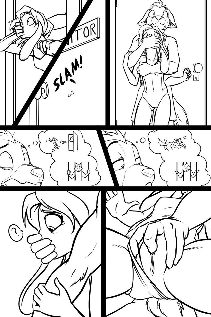 Comic Porno Closet Folk - Black-Kitten (#2)