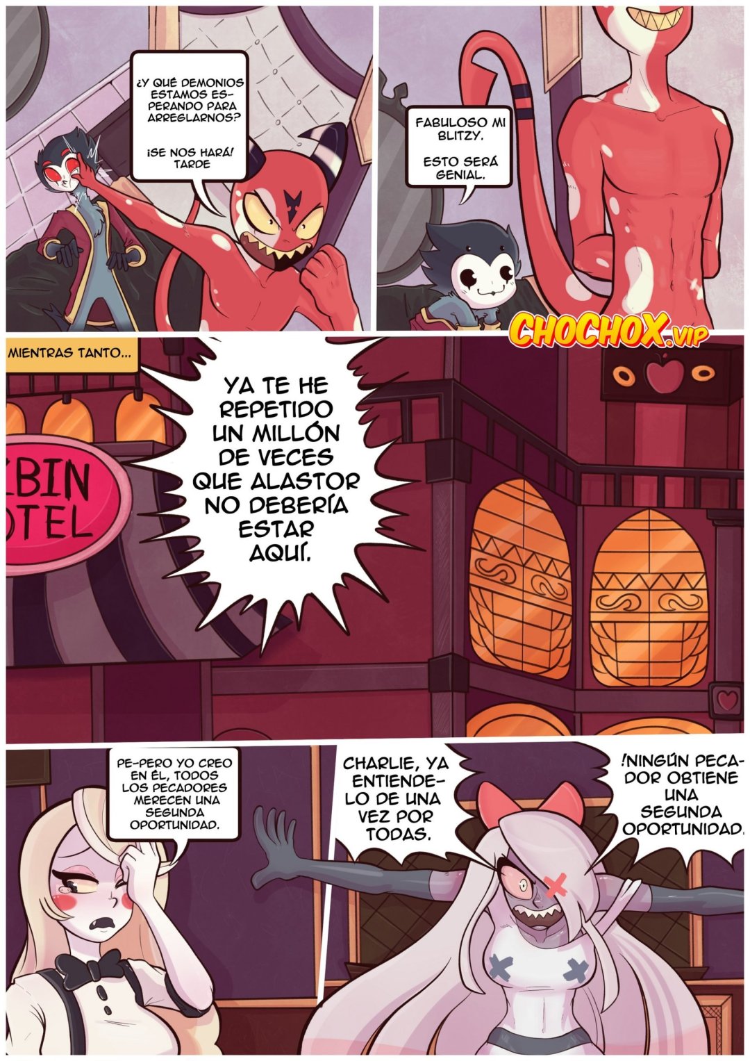 Comic Porno Hotel Hazbin - Demonic Infidelity - Crock (#3)