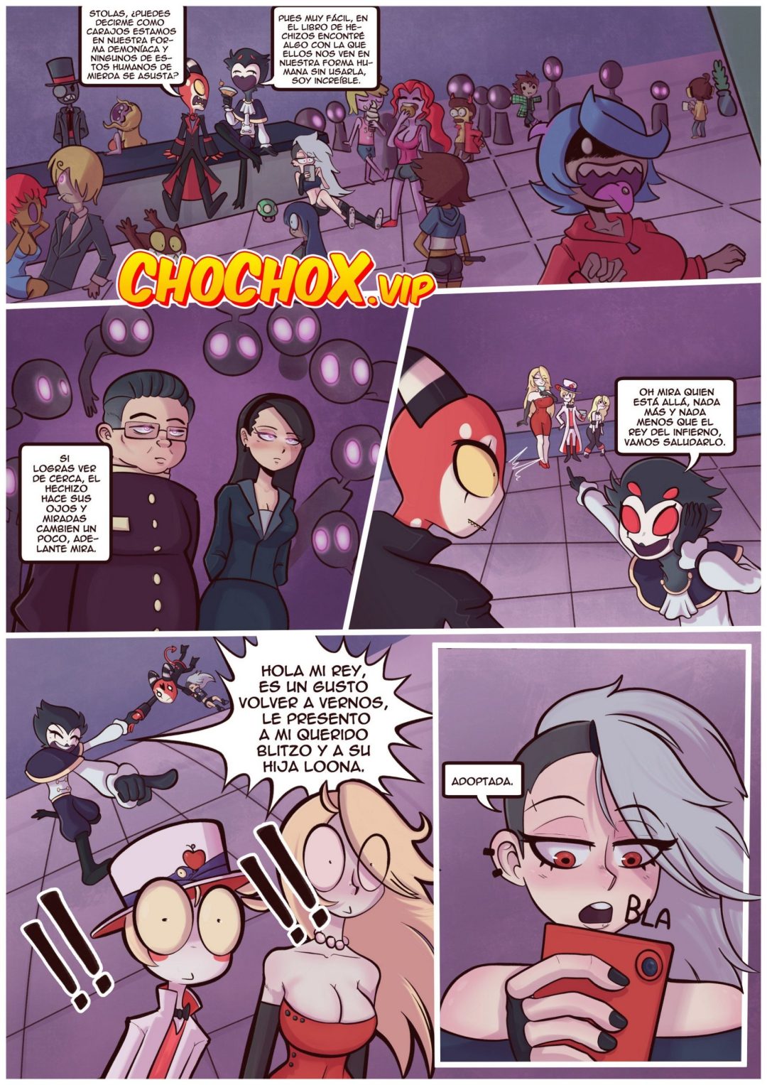 Comic Porno Hotel Hazbin - Demonic Infidelity - Crock (#5)