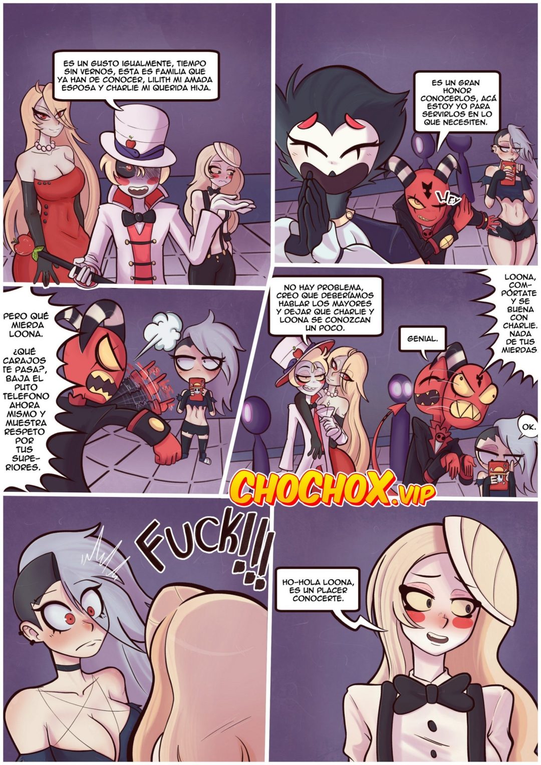 Comic Porno Hotel Hazbin - Demonic Infidelity - Crock (#6)