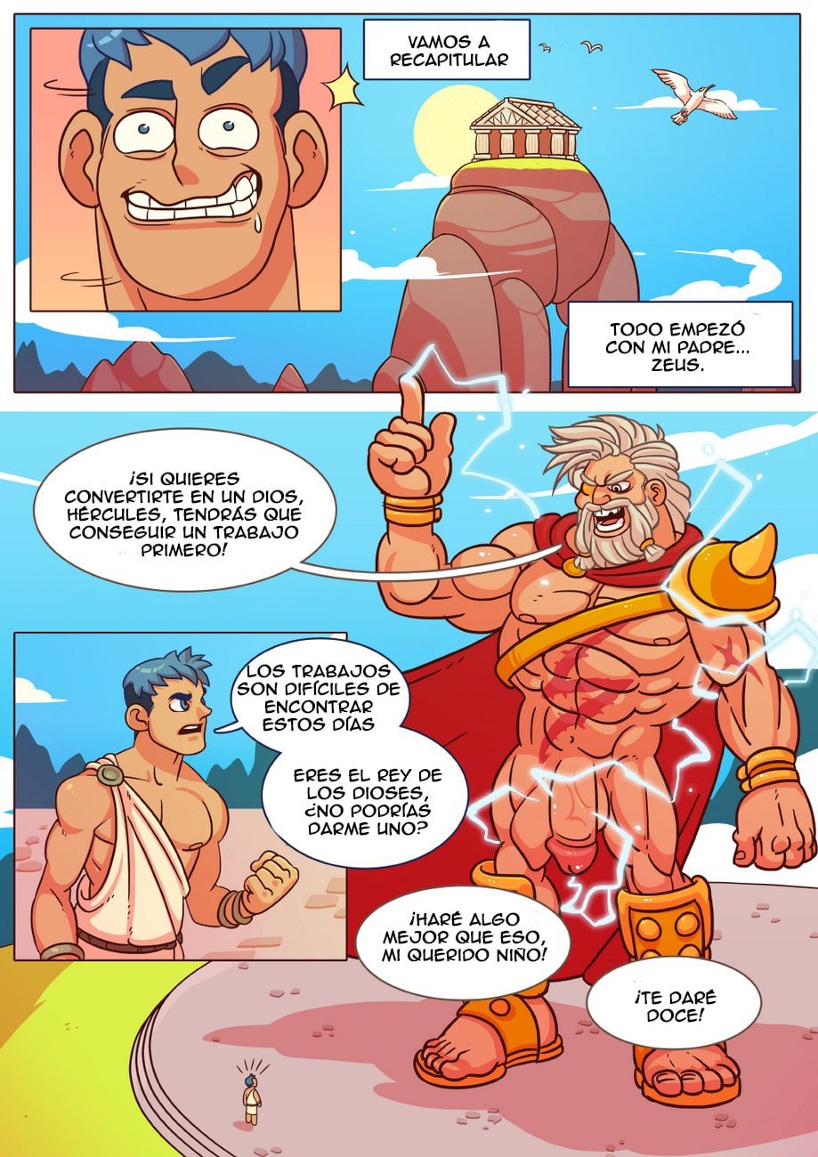 Comic Porno Los 12 Trabajos De Hercules - Slipshine (#2)