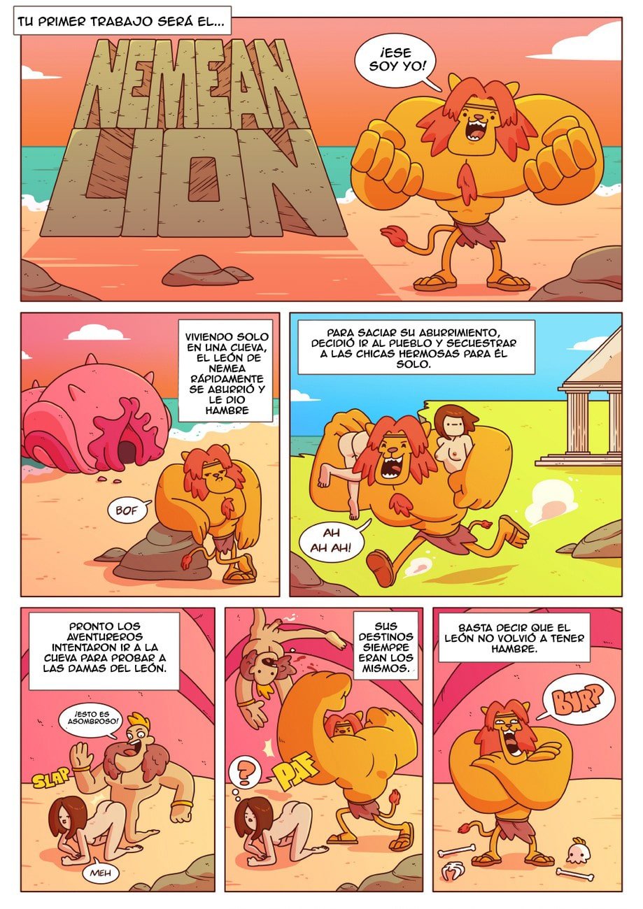 Comic Porno Los 12 Trabajos De Hercules - Slipshine (#3)