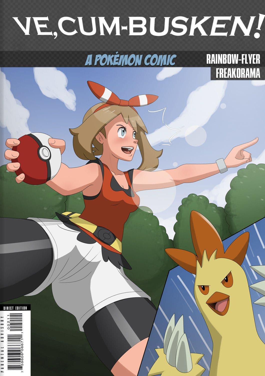 Comic Porno de Ve, Cum-Busken! - Rainbow Flyer (#1)