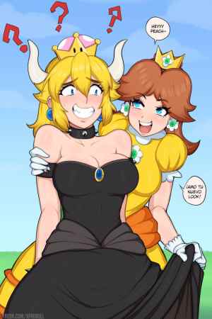 Bowsette - Afrobull