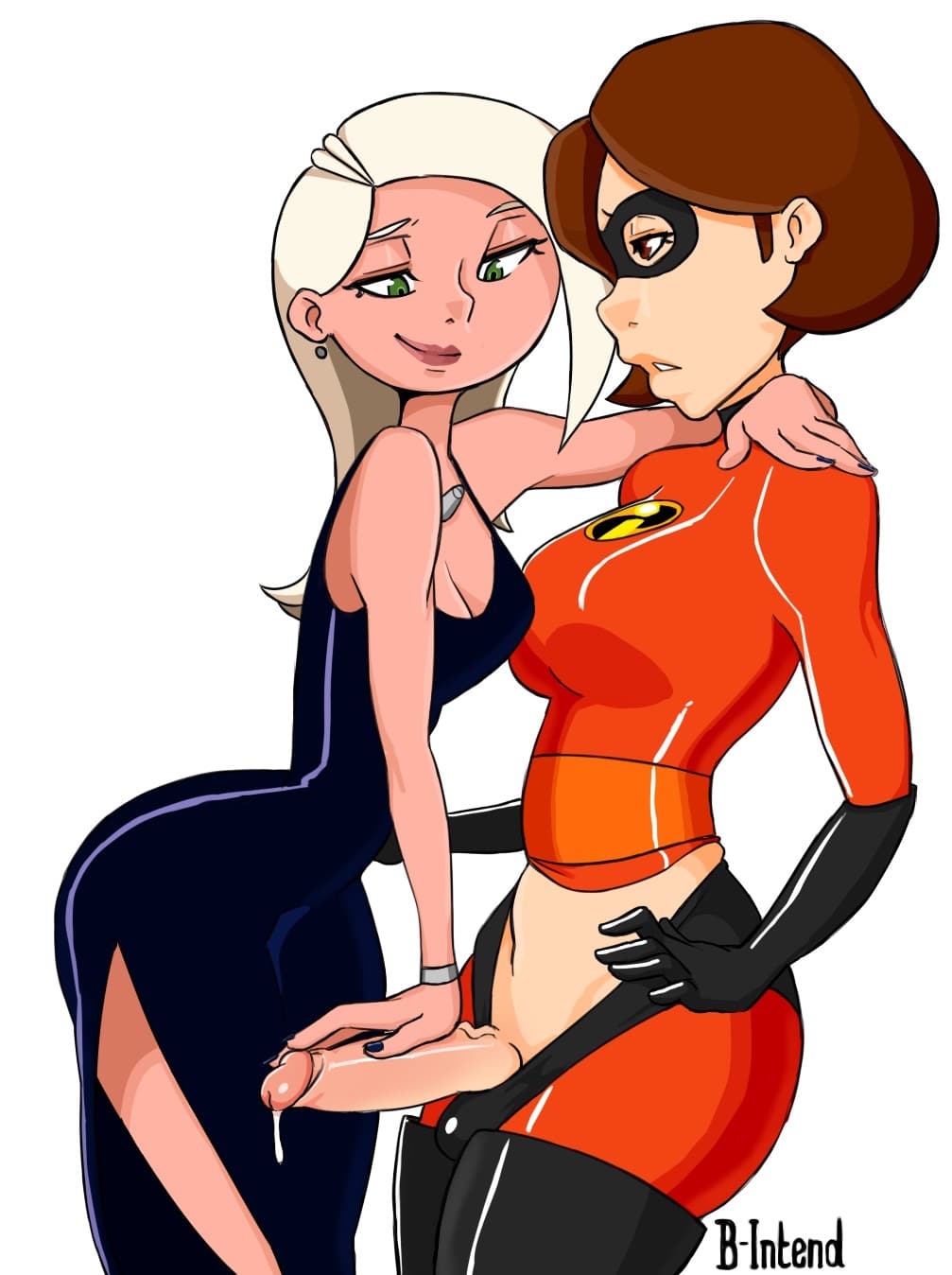 Comic Porno Elastigirl X Mirage - Los Increibles XXX (#2)