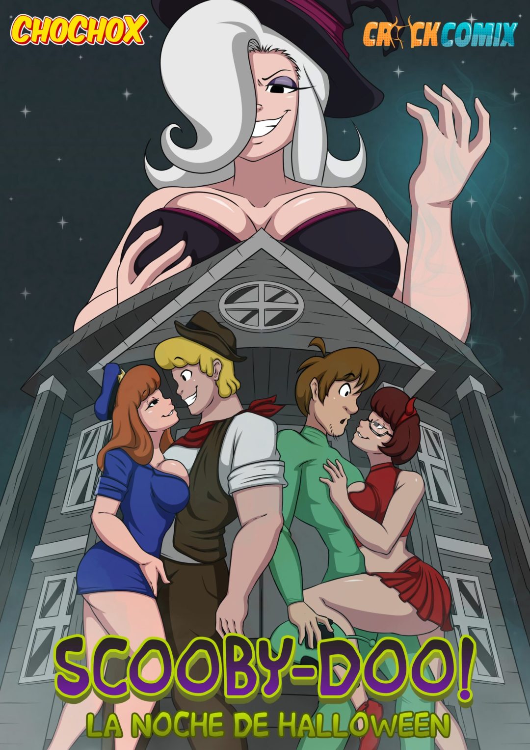 Comic Porno de Scooby Doo! - La Noche De Halloween (#1)