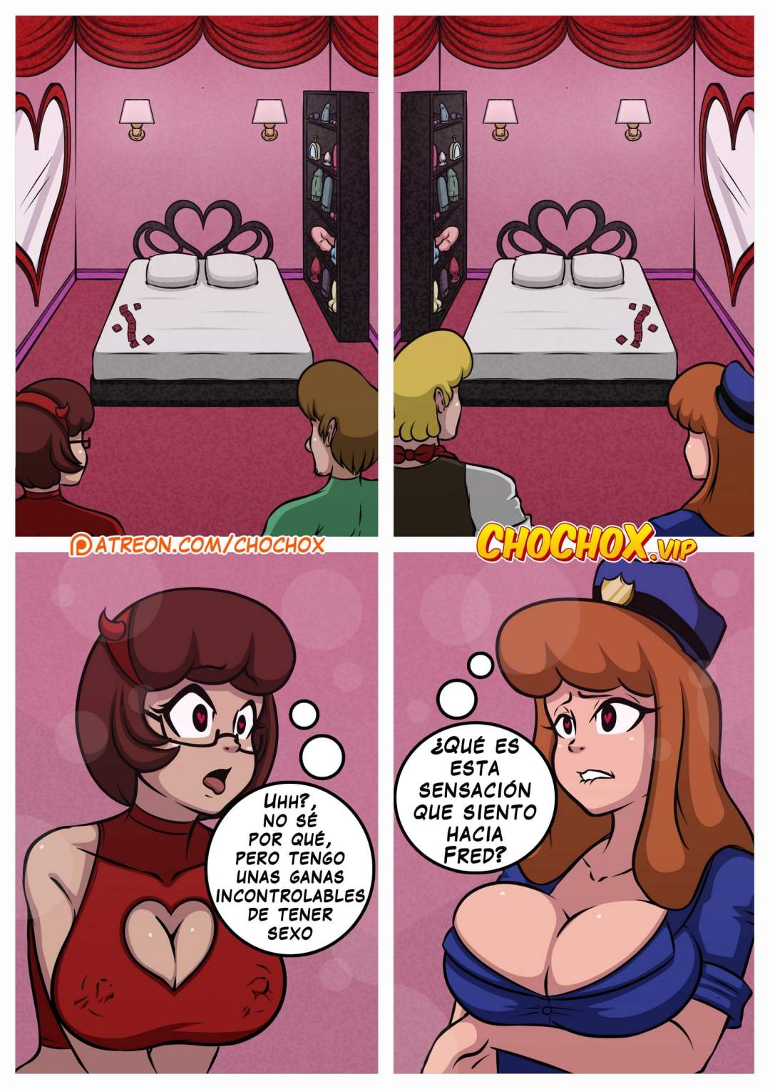 Comic Porno Scooby Doo! - La Noche De Halloween (#6)