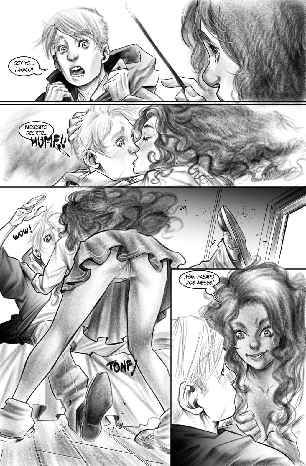Comic Porno The Harry Potter Experiment 2 - Bayushi (#4)