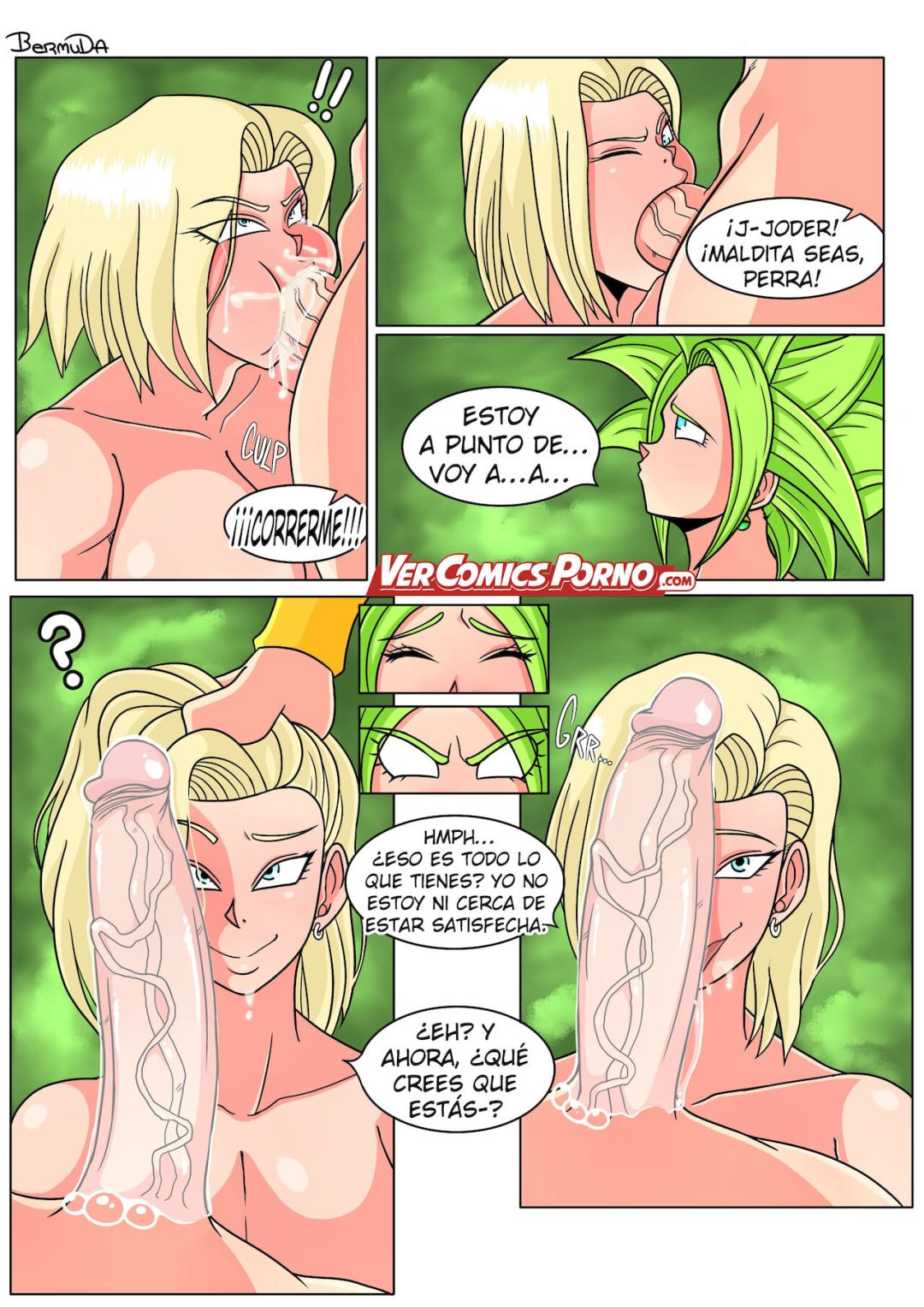 Comic Porno Android 18 Has A Plan - Bermuda (#5)