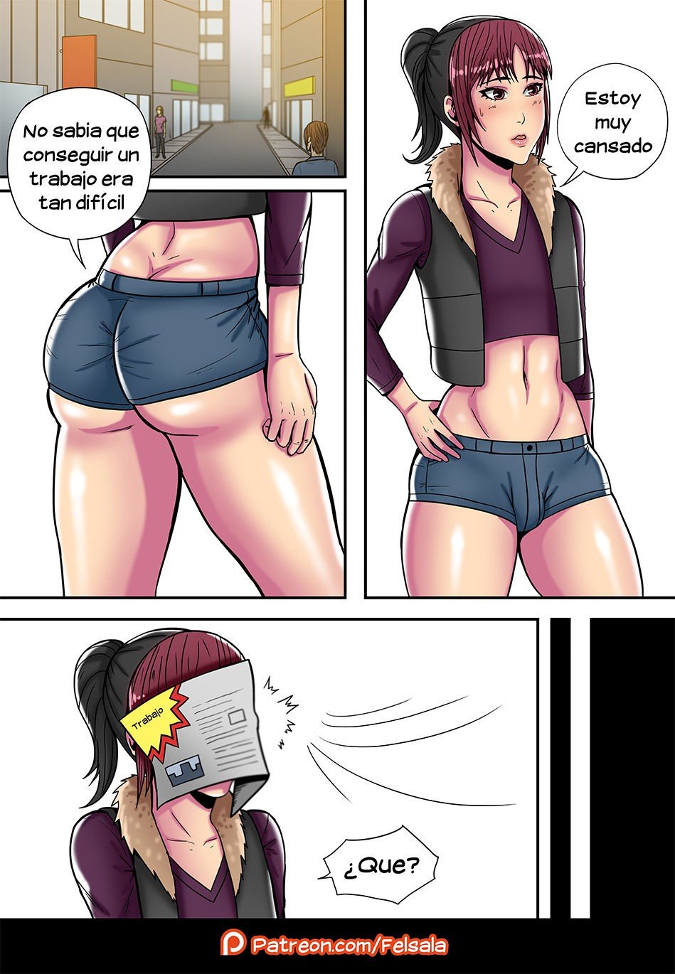 Comic Porno Buscando Trabajo 1 - Felsala (#3)