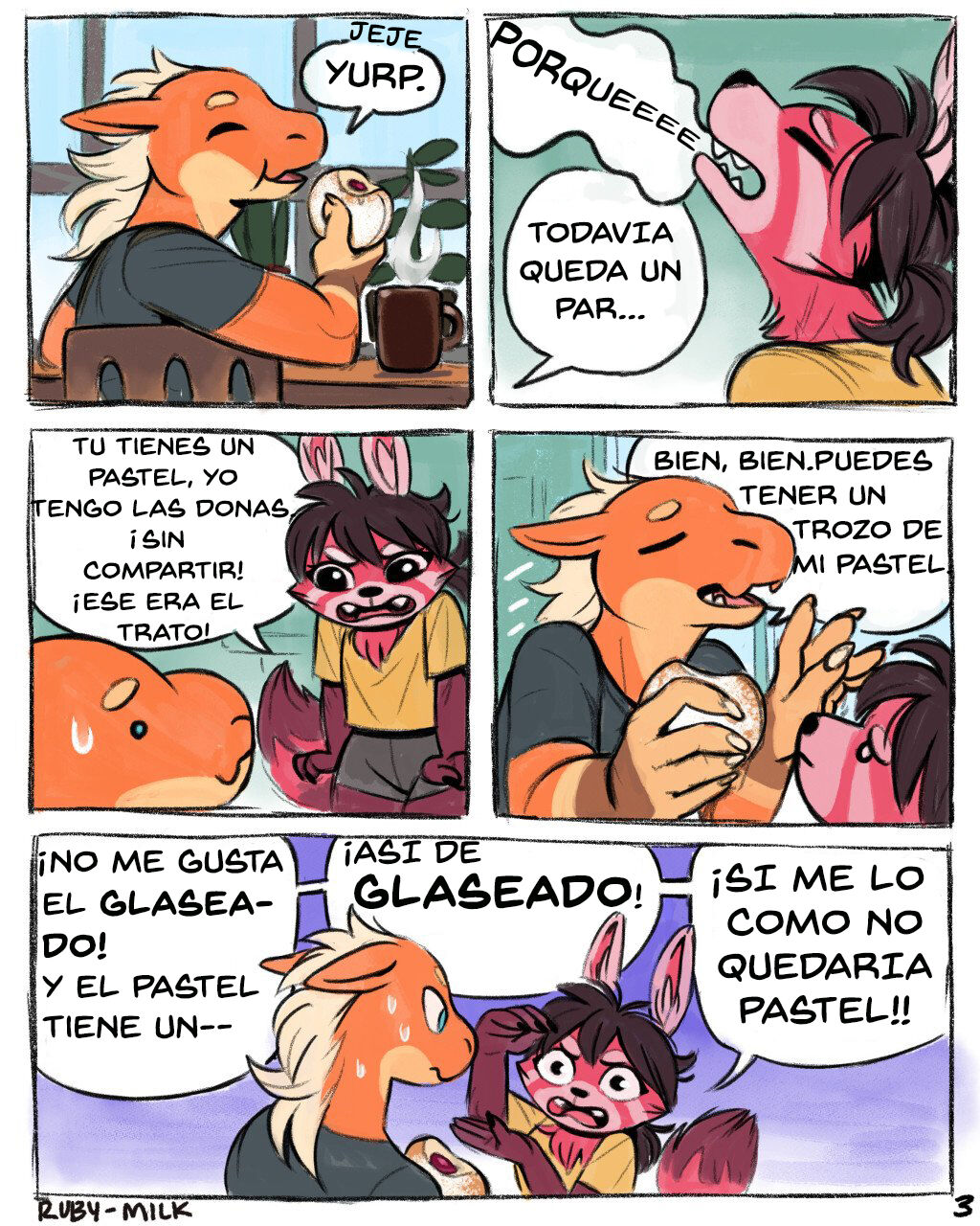 Comic Porno Donut Mind If I Do - Ruby-Milk (#3)