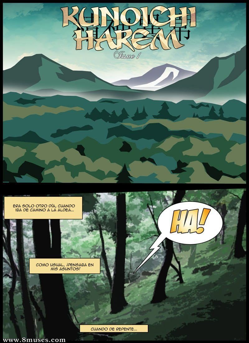 Comic Porno Kunoichi Harem - Onagi (#2)