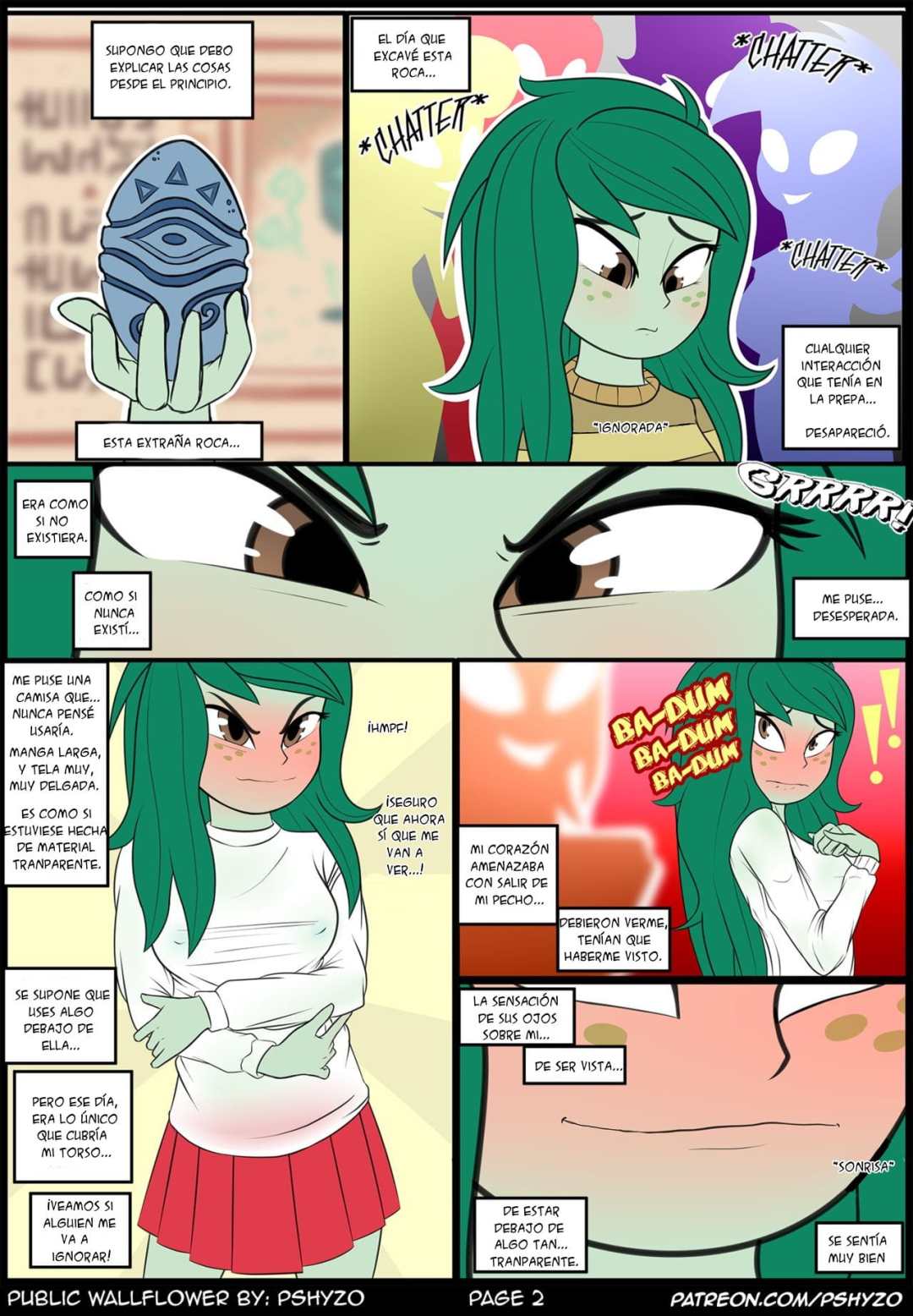 Comic Porno Public Wallflower Exhibitionism - Pshyzo (#2)