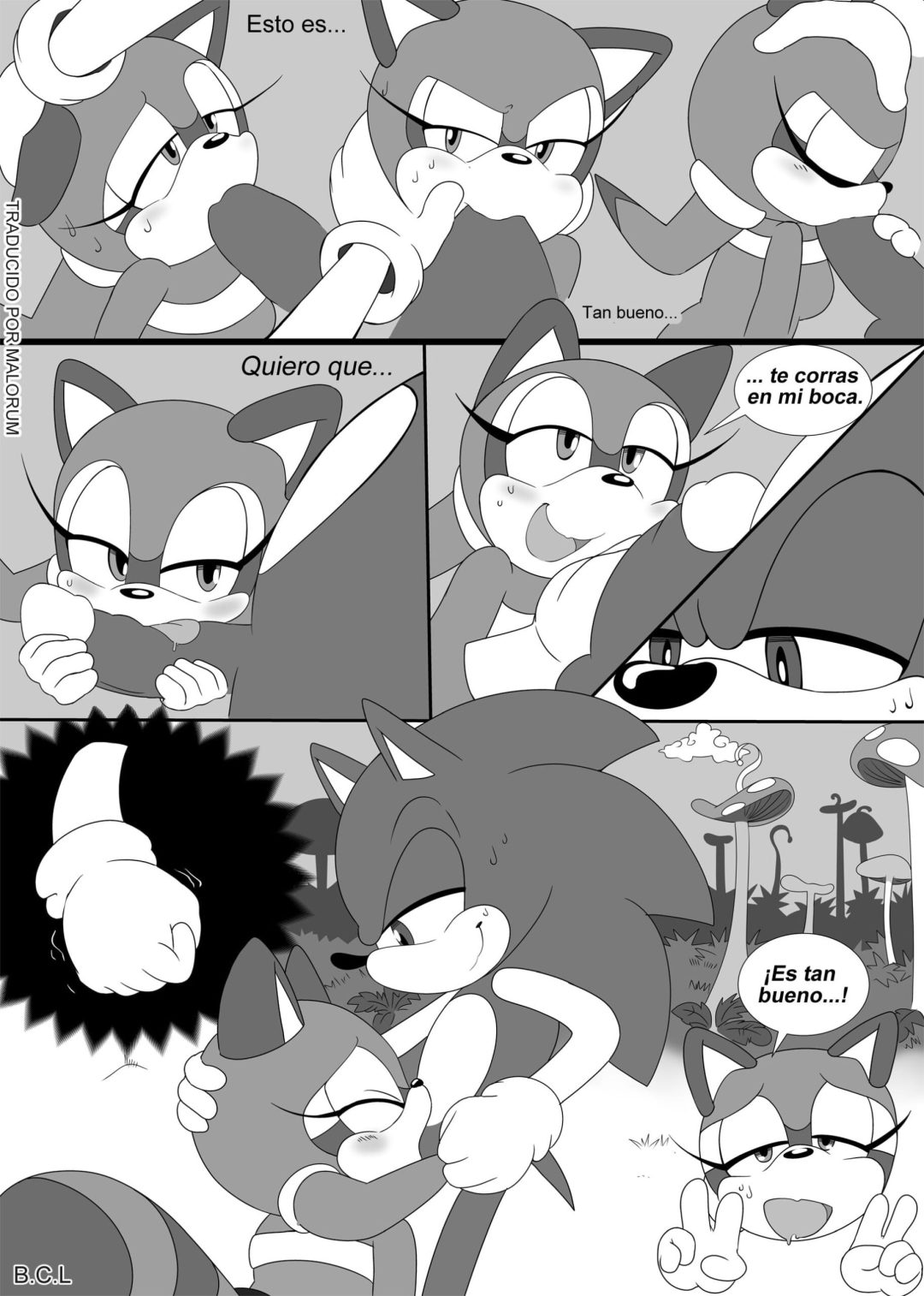 Comic Porno Sonic And Marine New Venture! - Escopeto (#5)