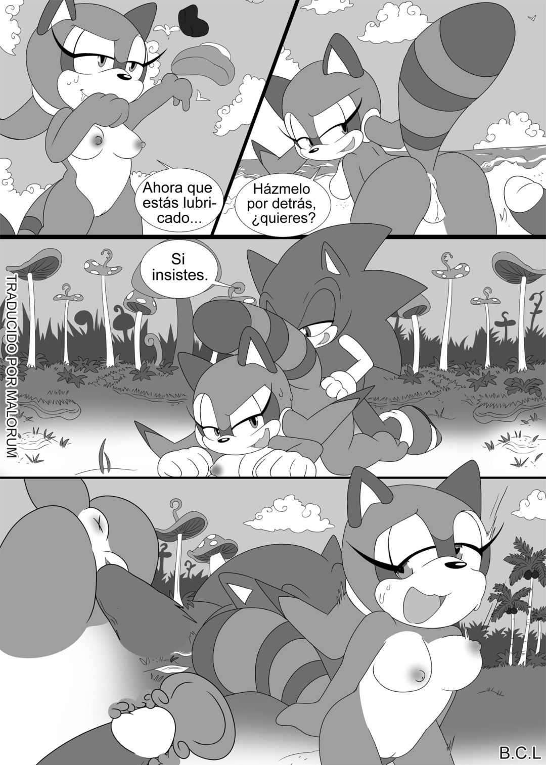 Comic Porno Sonic And Marine New Venture! - Escopeto (#6)