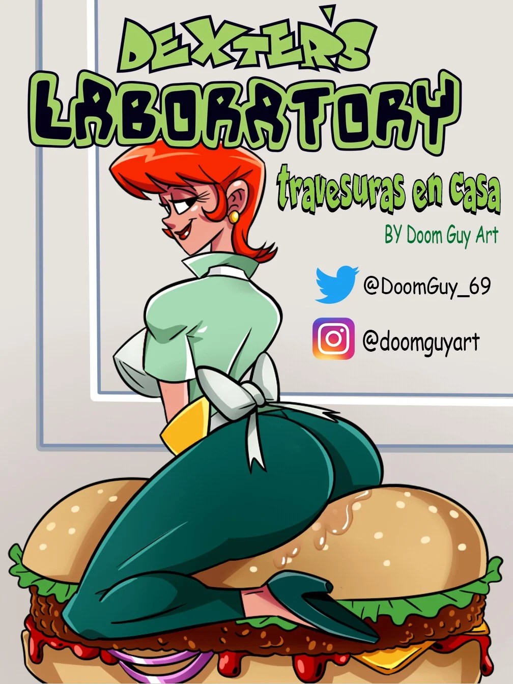 Comic Porno de Travesuras En Casa - DoomGuyArt (#1)