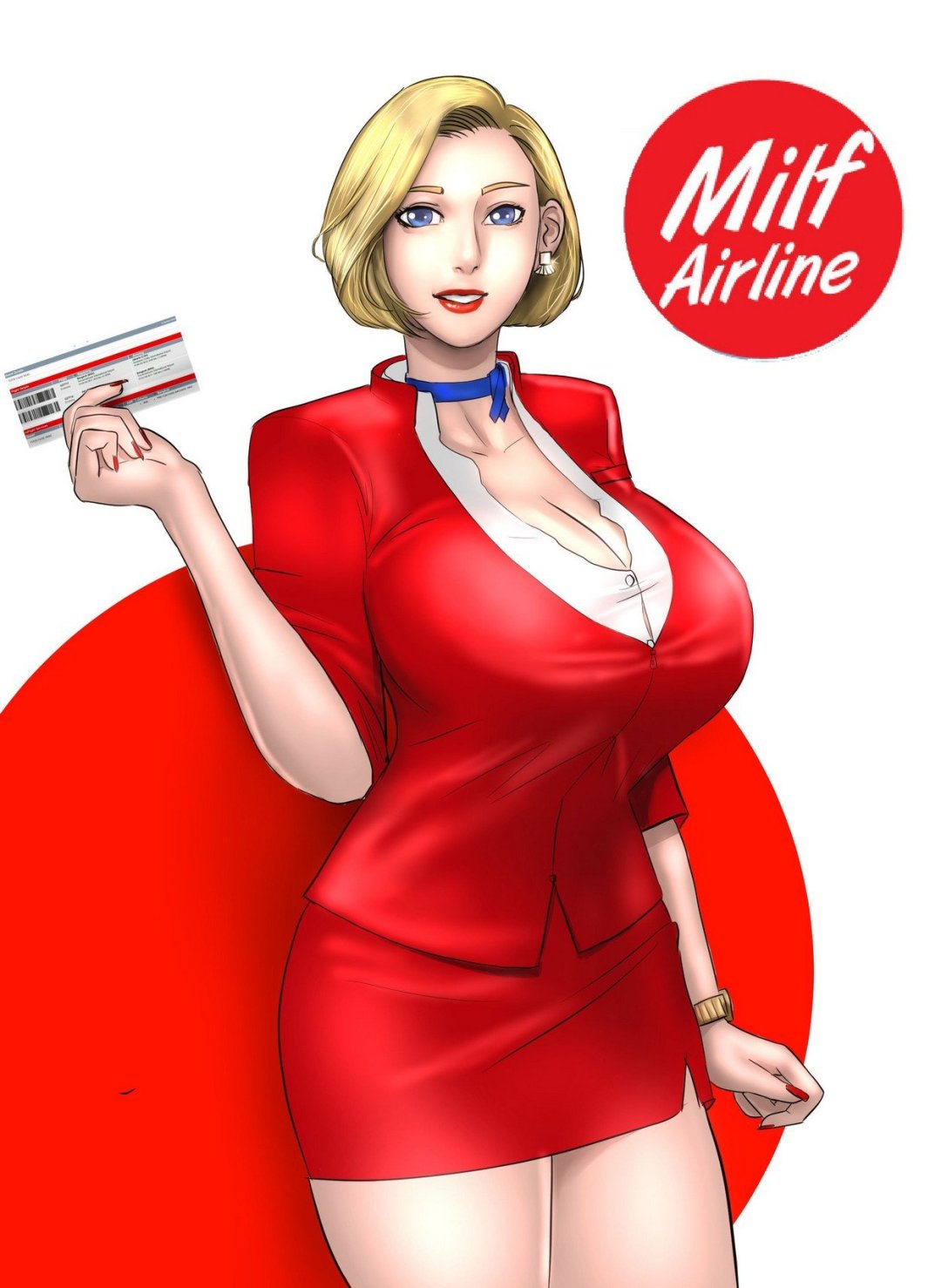 Comic Porno Milf Airline - Scarlett Ann (#4)