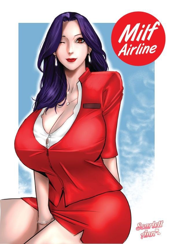Comic Porno Milf Airline - Scarlett Ann (#5)