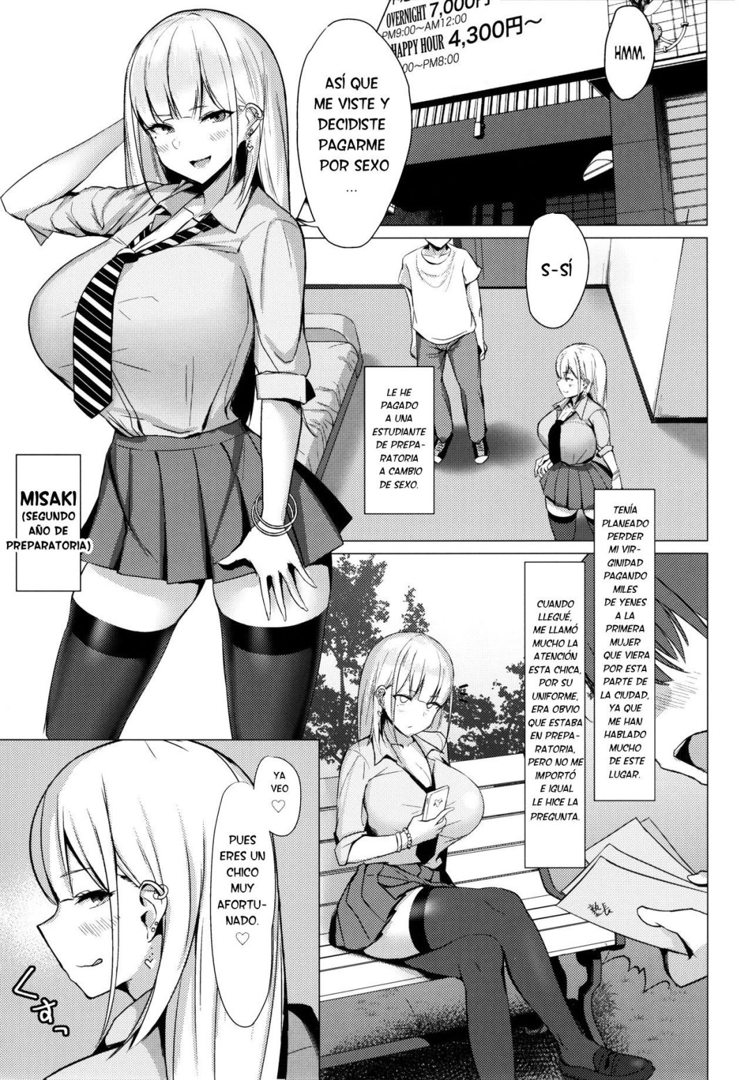 Comic Porno Fucking A Naughty High School Girl (#2)