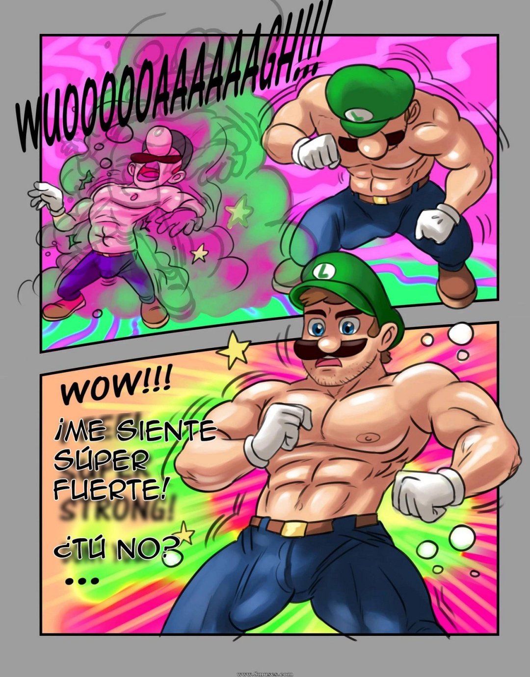 Comic Porno 50 Shades Of Bros - Super Mario (#4)