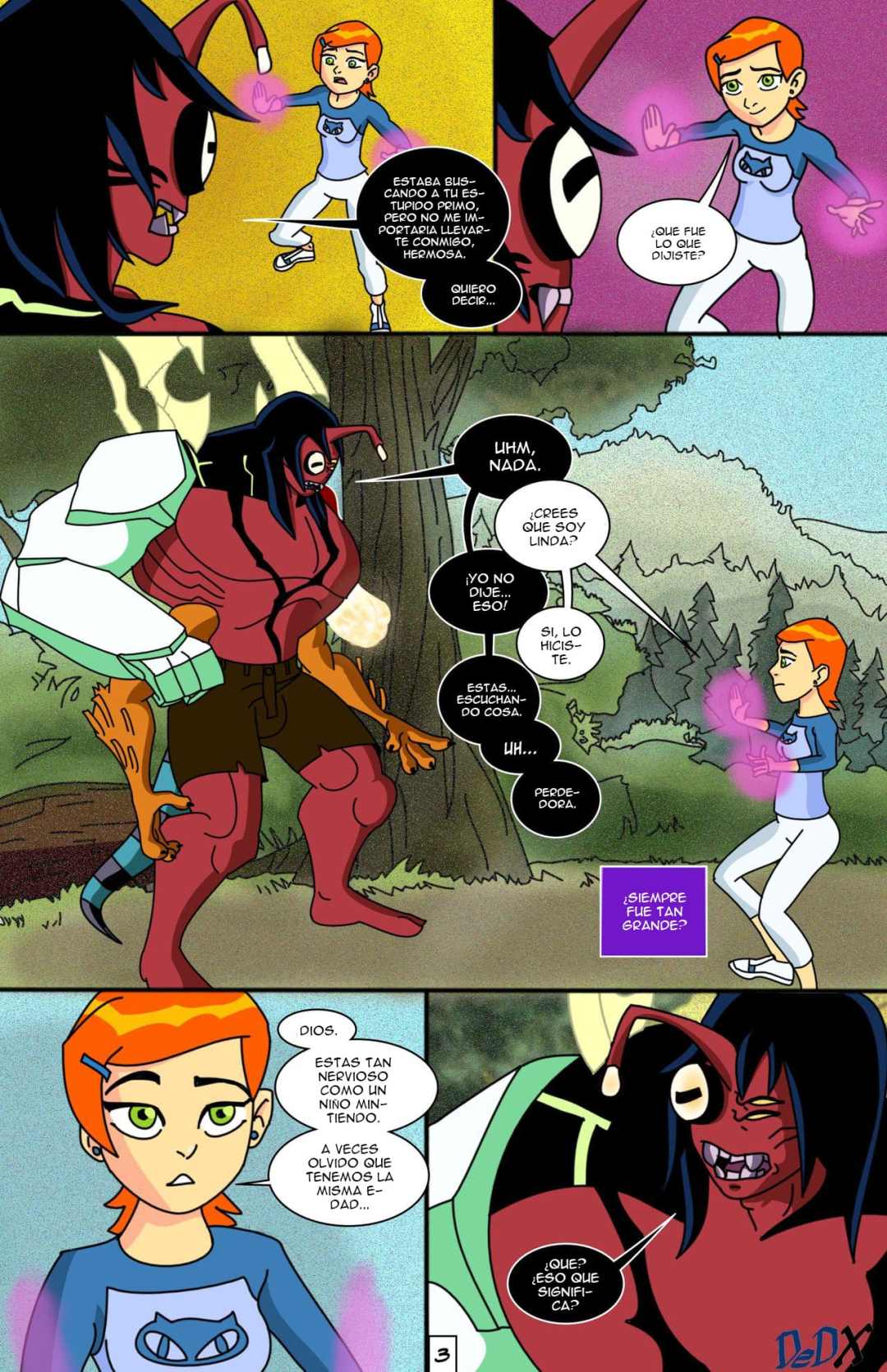 Comic Porno Gwen X 11 - DeDX (#4)